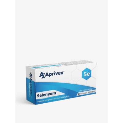 Aprivex Selenyum 30 Yumuşak Kapsül
