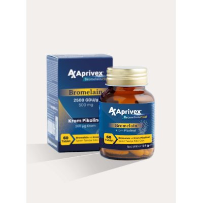 Aprivex Bromelain 2500 GDU/g Krom Pikolinat